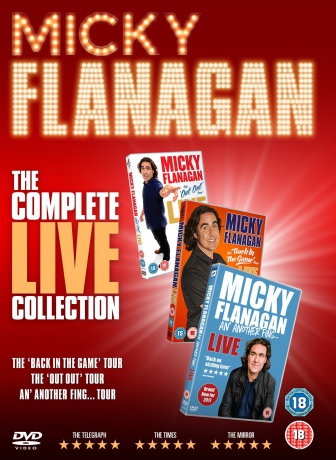 Micky Flanagan The Complete Live Collection (2017) [3DVD]