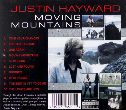 Justin Hayward: Moving Mountains [CD]