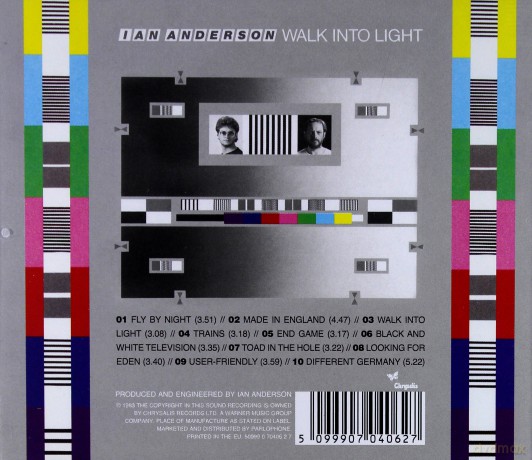 Ian Anderson: Walk Into The Light [CD]