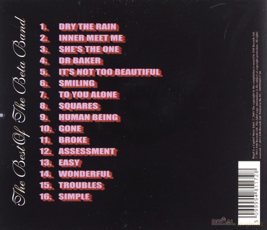 The Beta Band: Music: The Best Of Beta Band [CD]