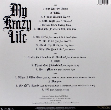 Yg: My Krazy Life [2xWinyl]