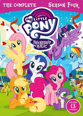 My Little Pony Friendship Is Magic: The Complete Season 4 (My Little Pony: Przyjaźń to Magia) [4DVD]