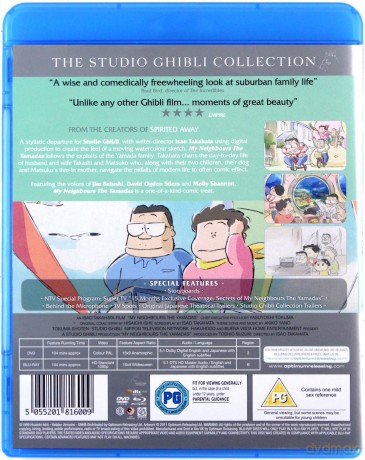 My Neighbours The Yamadas (Rodzinka Yamadów) [Blu-Ray]