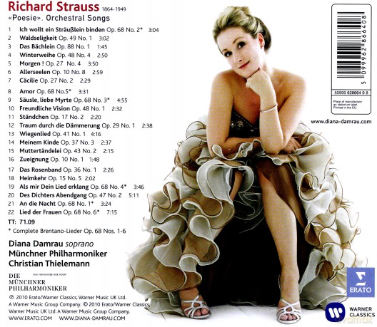 Diana Damrau: Lieder [CD]