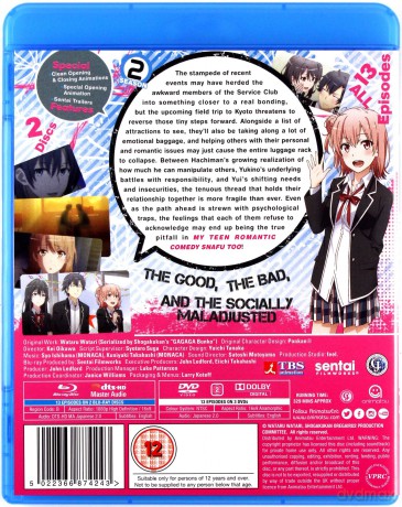 My Teen Romantic Comedy SNAFU Too! (Episodes 1-13) [2xBlu-Ray]+[3DVD]
