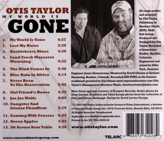 Otis Taylor: My World Is Gone [CD]