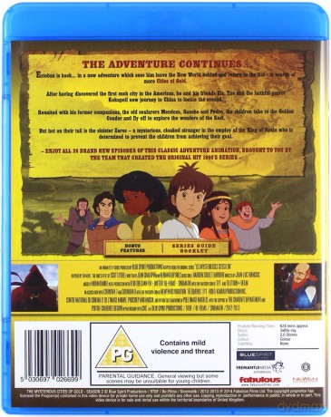 Mysterious Cities of Gold The Season 2 The Adventure Continues (Tajemnicze złote miasta) [3xBlu-Ray]