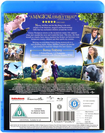 Nanny Mcphee And The Big Bang (Niania i wielkie bum) [Blu-Ray]