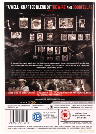 Narcos Season 1 [DVD]