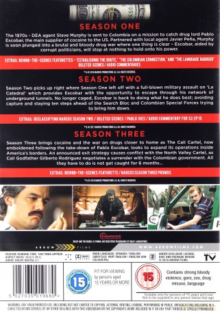 Narcos Season 1-3 [11DVD]