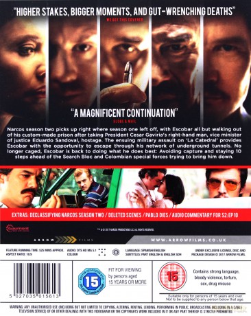 Narcos Season 2 [3xBlu-Ray]