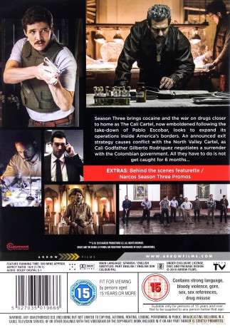Narcos Season 3 [4DVD]