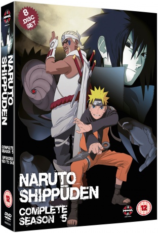 Naruto Shippuden Complete Season 5 Box Set (Episodes 193-244) [8DVD]