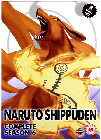 Naruto Shippuden Complete Season 6 Box Set (Episodes 245-296) [8DVD]