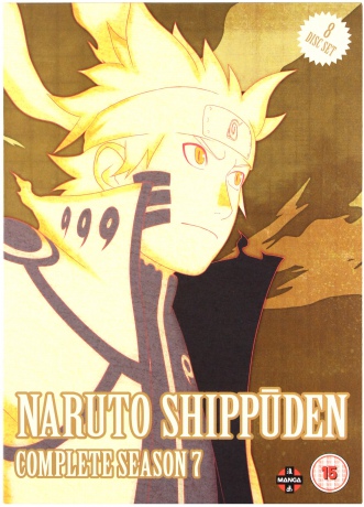 Naruto Shippuden Complete Season 7 Box Set (Episodes 297-348) [8DVD]