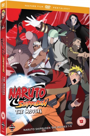 Naruto Shippuden Movie Pentalogy (Movies 1-5) [5DVD]