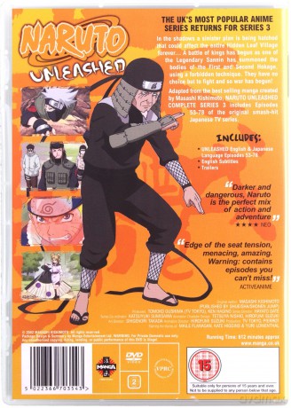 Naruto Unleashed Season 3 [6DVD]