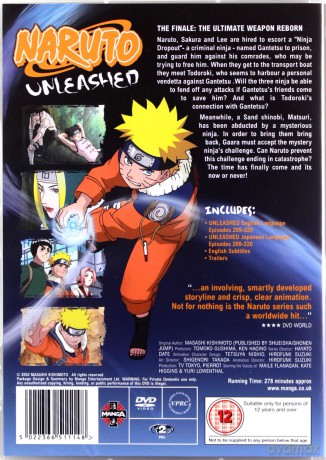 Naruto Unleashed Season 9 [3DVD]