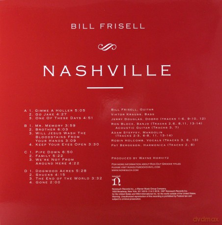 Bill Frisell: Nashville [2xWinyl]