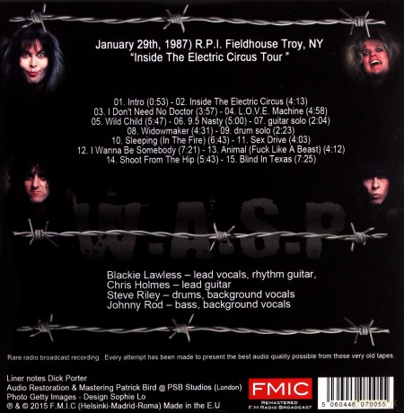 Wasp: Nasty [CD]