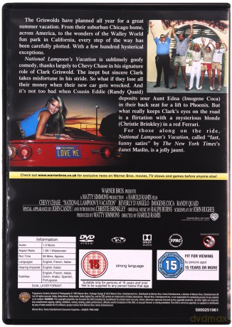 National Lampoons Vacations Box Set (W krzywym zwierciadle: Wakacje) [4DVD]