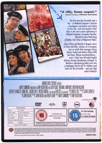 National Lampoons Vacations Box Set (W krzywym zwierciadle: Wakacje) [4DVD]