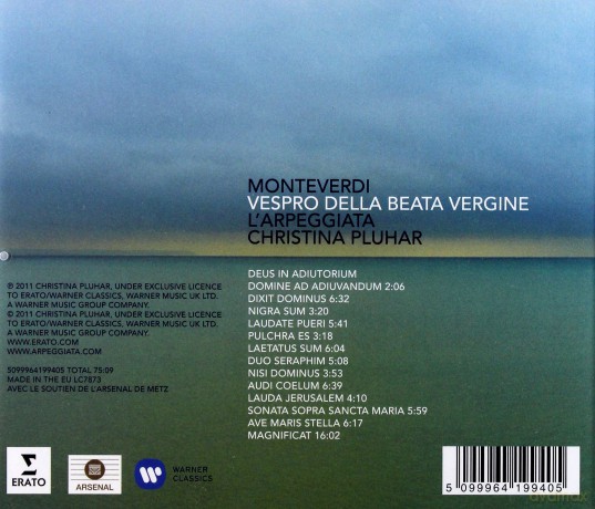 Christina Pluhar: Vespro Della Beata Vergine - 1610 [CD]