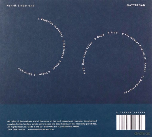 Henrik Lindstrand: Nattresan [CD]