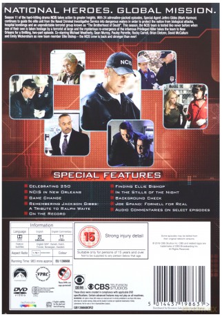 Ncis Season 11 (Agenci NCIS) [3DVD]