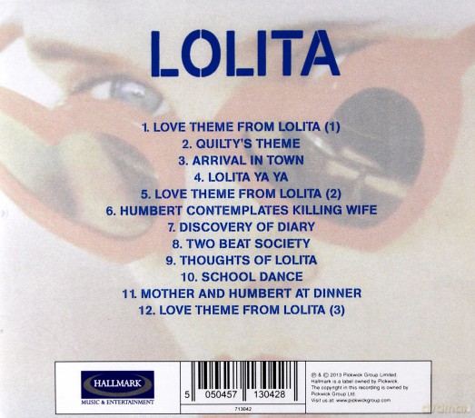 Nelson Riddle - Lolita soundtrack [CD]