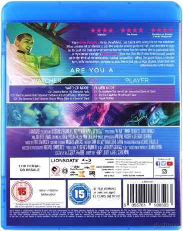 Nerve (Nerve) [Blu-Ray]