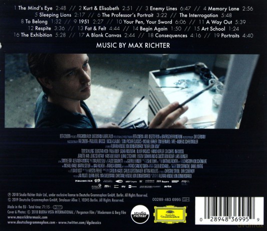 Max Richter: Never Look Away - OST [CD]