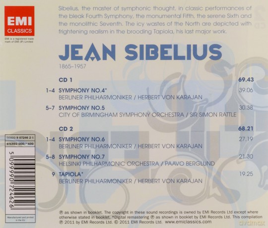 20th Century Classics: Sibelius [2CD]