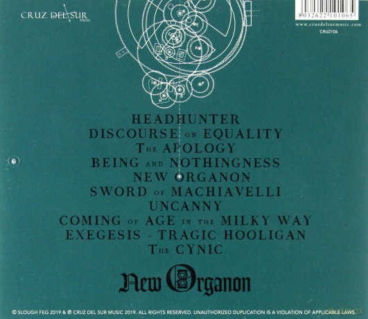Lord Weird Slough Feg: New Organon [CD]