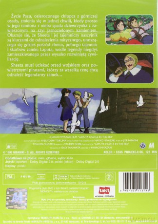 Studio Ghibli: Laputa - podniebny zamek [DVD]