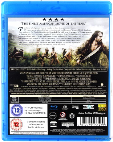 New World Extended Cut (Podróż do Nowej Ziemi) [Blu-Ray]