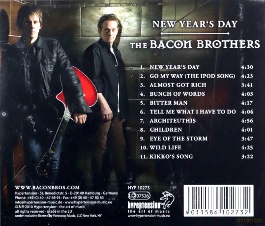 Bacon Brothers: New YearS Day [CD]