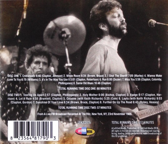 Eric Clapton: New York 1986 [2CD]