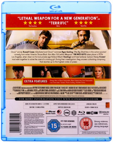 Nice Guys (Równi goście) [Blu-Ray]