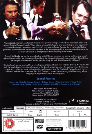 Bad Timing (Zmysłowa obsesja) [DVD]