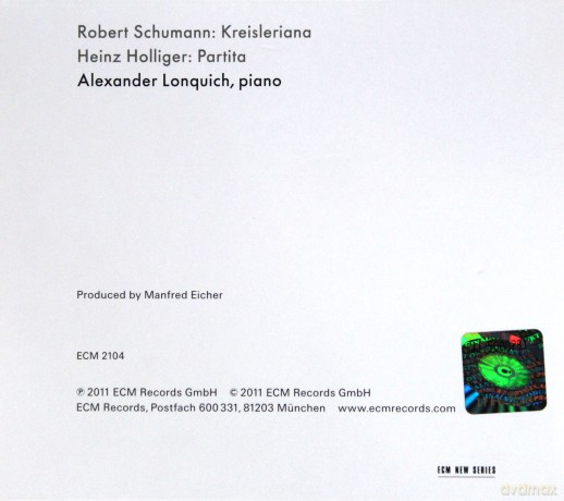 Lonquich Alexander: Schumann/Holliger [CD]