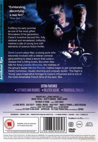 Night Is Young The Leos Carax [DVD]