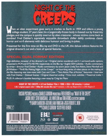 Night Of The Creeps (Noc pełzaczy) [Blu-Ray]