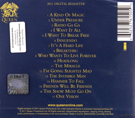 Queen: Greatest Hits II (PL) [CD]