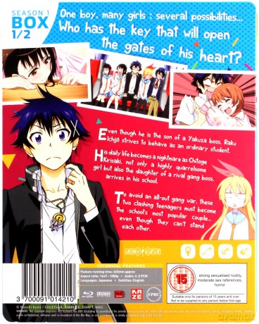 Nisekoi: False Love Season 1 Part 1 (Episodes 1-10) [Blu-Ray]