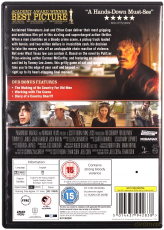 No Country For Old Men [DVD]