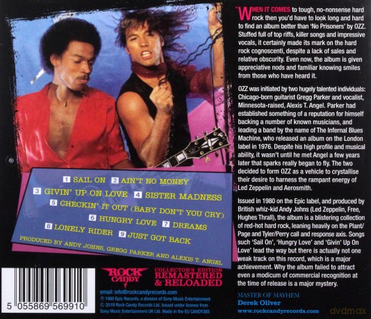 Ozz: No Prisoners [CD]