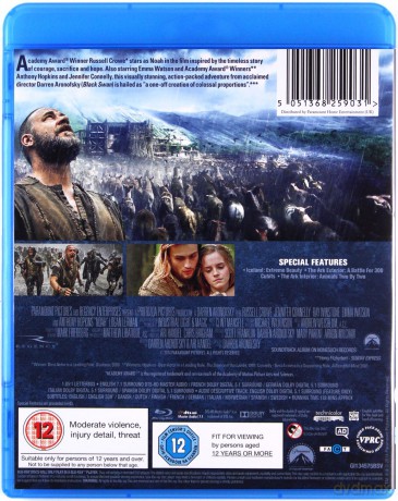 Noah (Noe: Wybrany przez Boga) [Blu-Ray]
