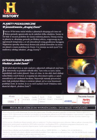 Kosmos - Tajemnice Wszechświata 01: Planety Pozasłoneczne [DVD]