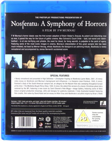 Nosferatu (Symfonia grozy) [Blu-Ray]